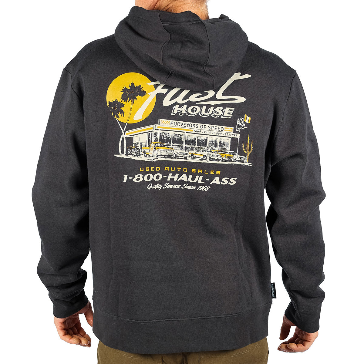 Sunset Hooded Pullover - Vintage Black