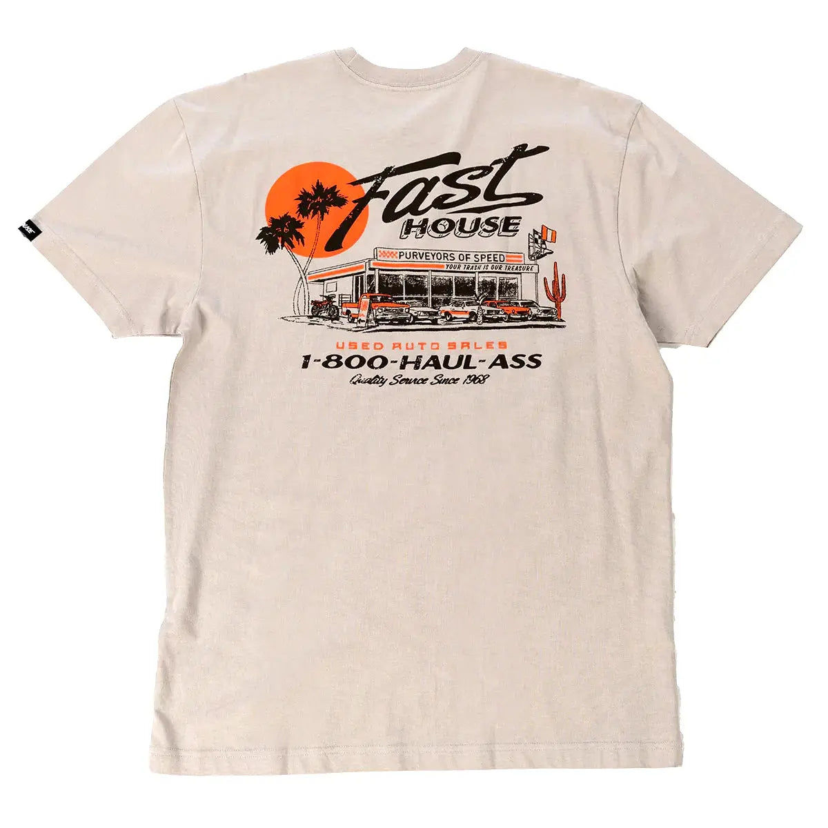 Sunset Tee - Light Gray - Fasthouse