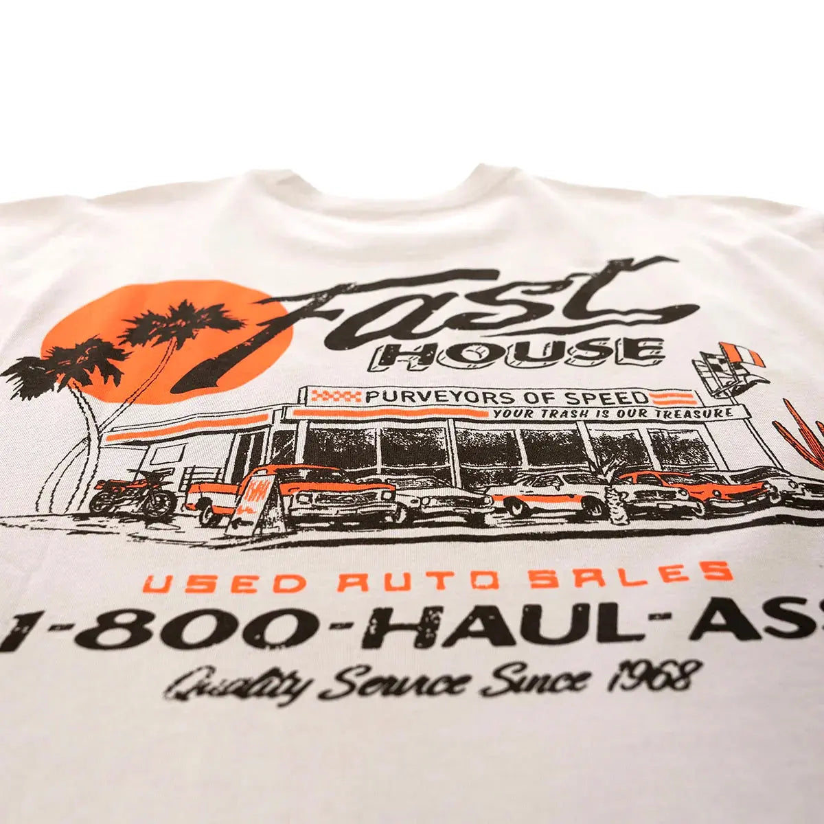 Sunset Tee - Light Gray - Fasthouse