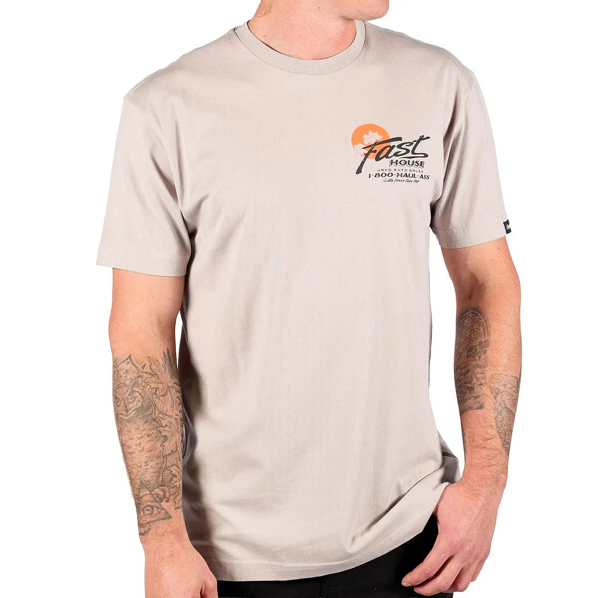Sunset Tee - Light Gray - Fasthouse