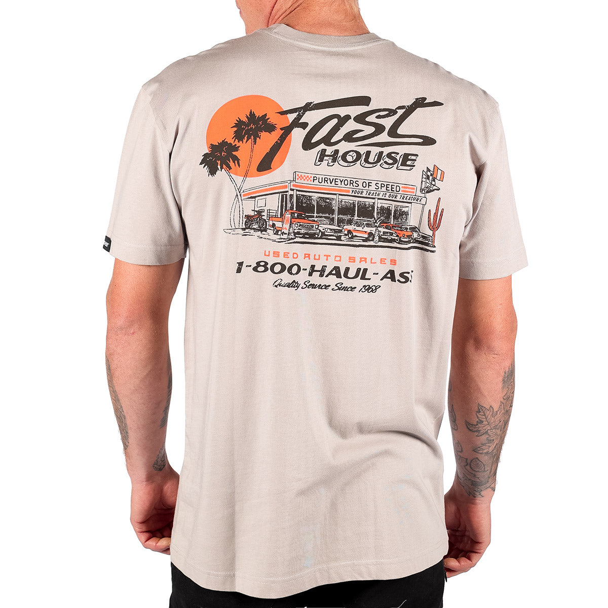 Sunset Tee - Light Gray