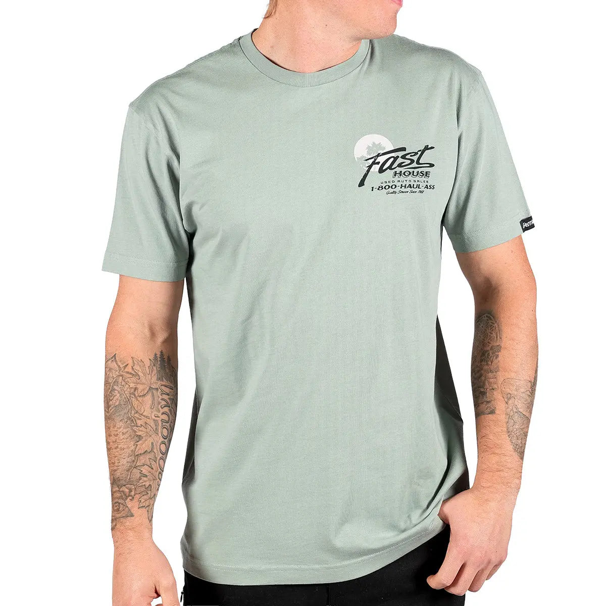 Sunset Tee - Sage - Fasthouse