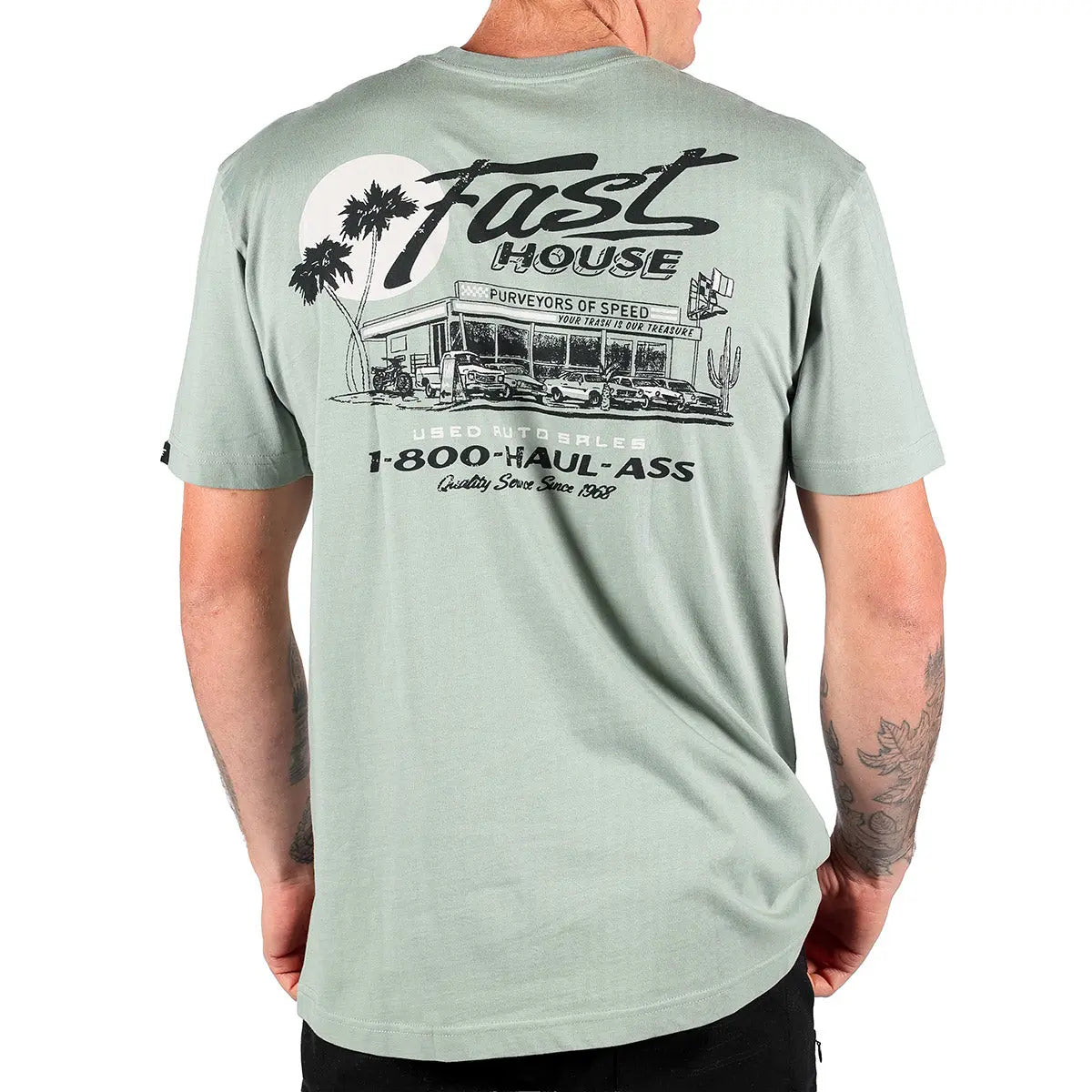 Sunset Tee - Sage - Fasthouse