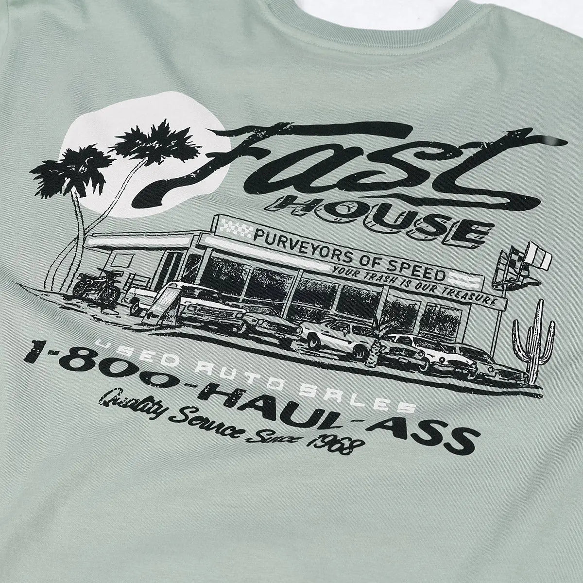 Sunset Tee - Sage - Fasthouse