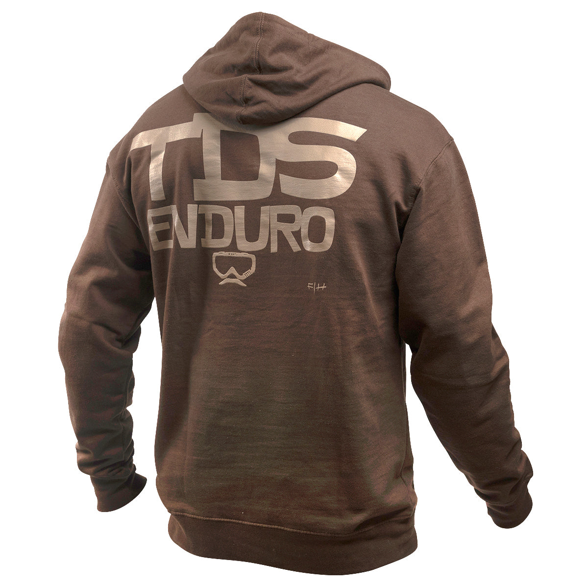 TDS Event Hooded Pullover - Brown closeout