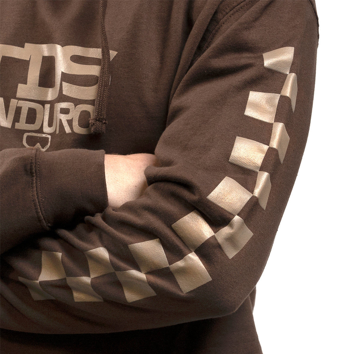 TDS Event Hooded Pullover - Brown closeout