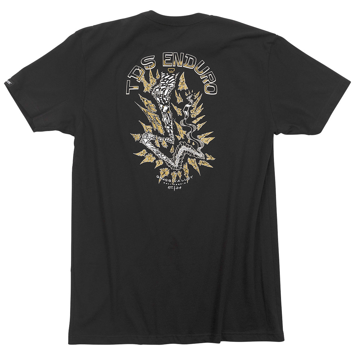 TDS Grass Valley Tee - Black closeout