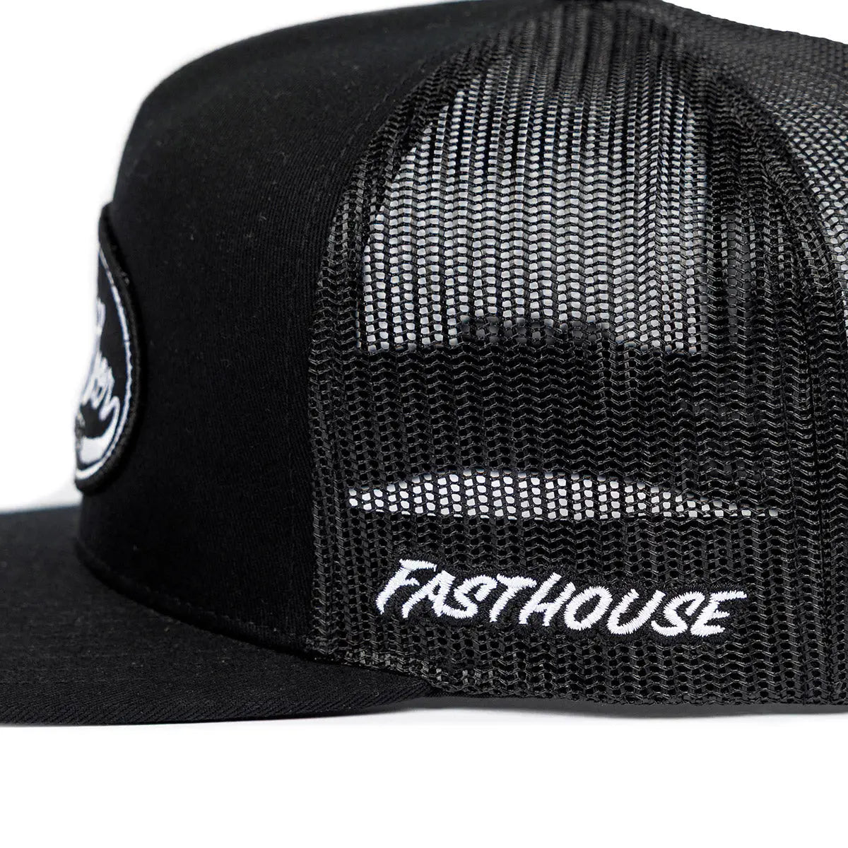 805 Taproom Trucker Hat - Black/Black - Fasthouse