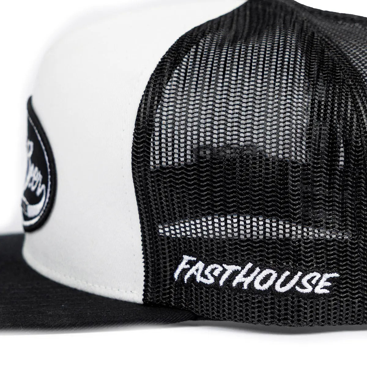 805 Taproom Trucker Hat - White/Black - Fasthouse