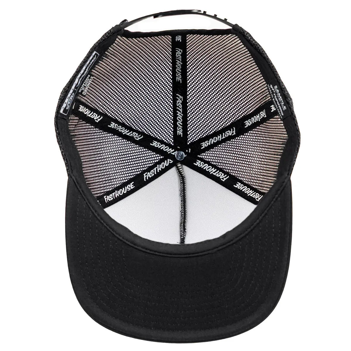 805 Taproom Trucker Hat - White/Black - Fasthouse