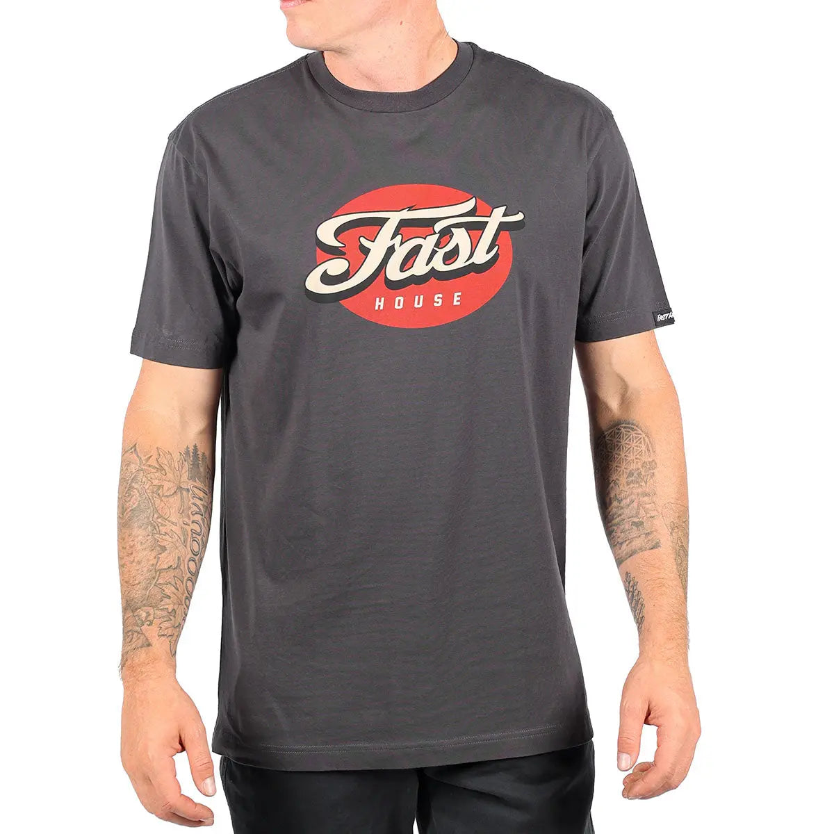 Tasker Tee - Graphite Black - Fasthouse