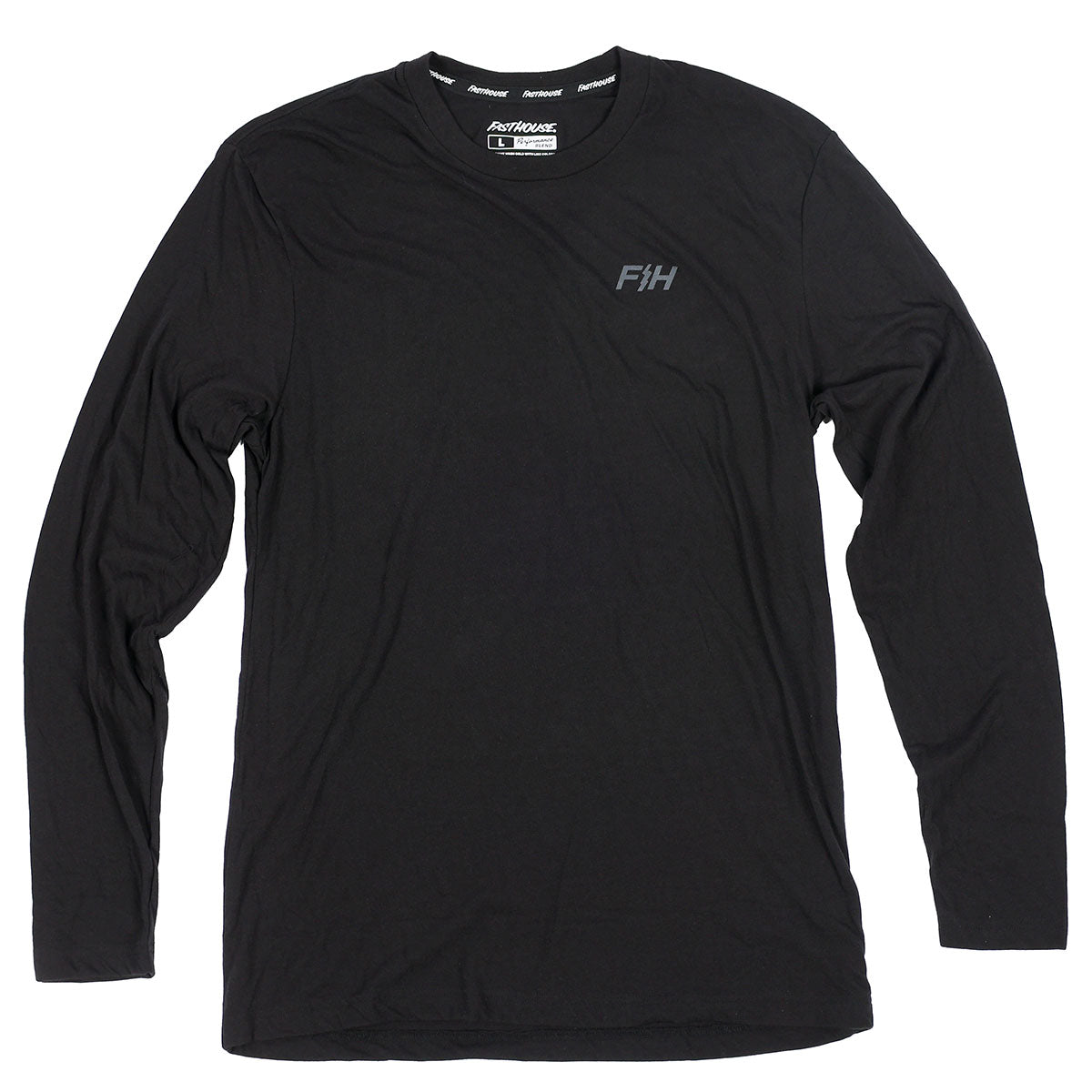 Basic Long Sleeve Tech Tee 3 Pack - Black/Heather Grey