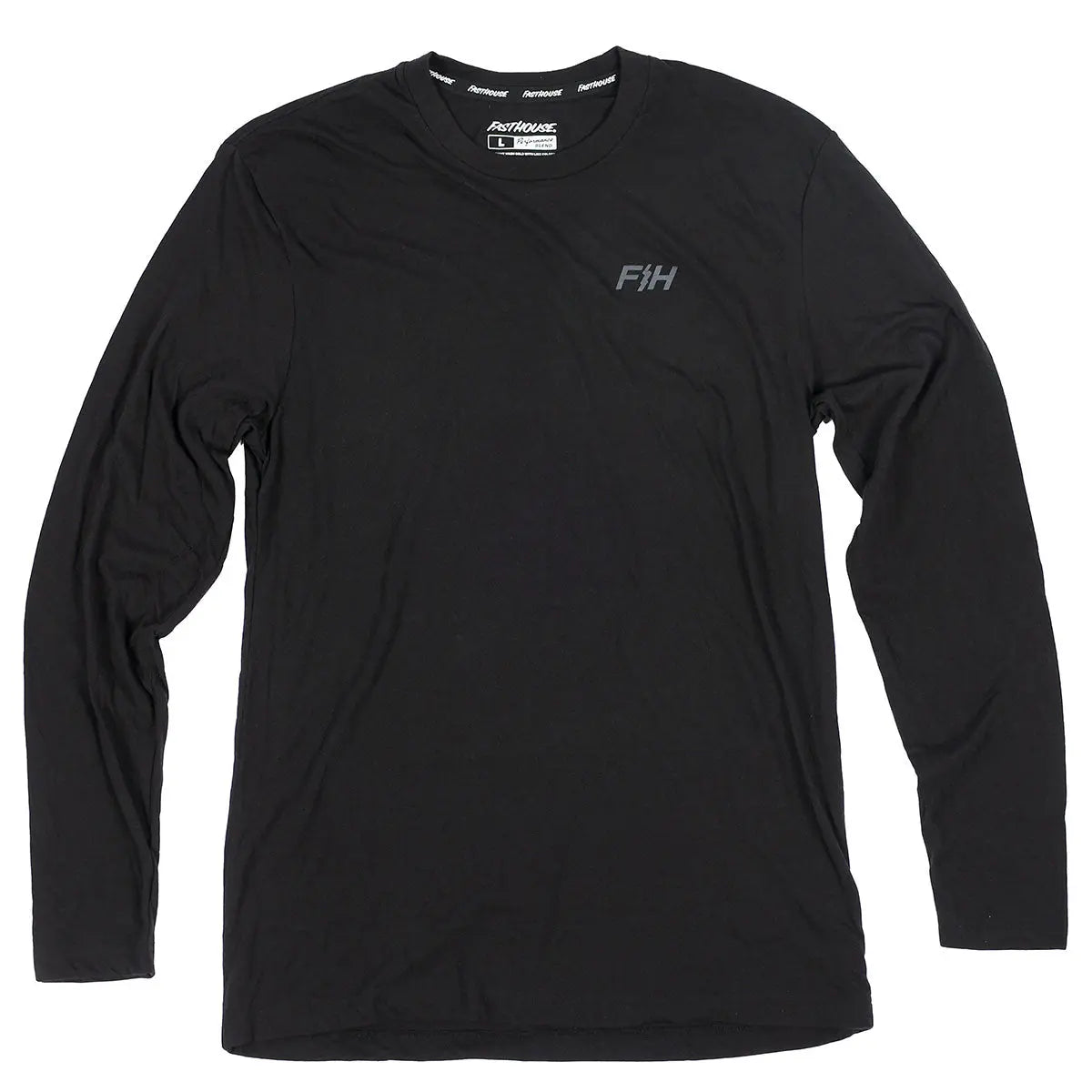 Basic Long Sleeve Tech Tee 3 Pack - Black/Heather Grey - Fasthouse