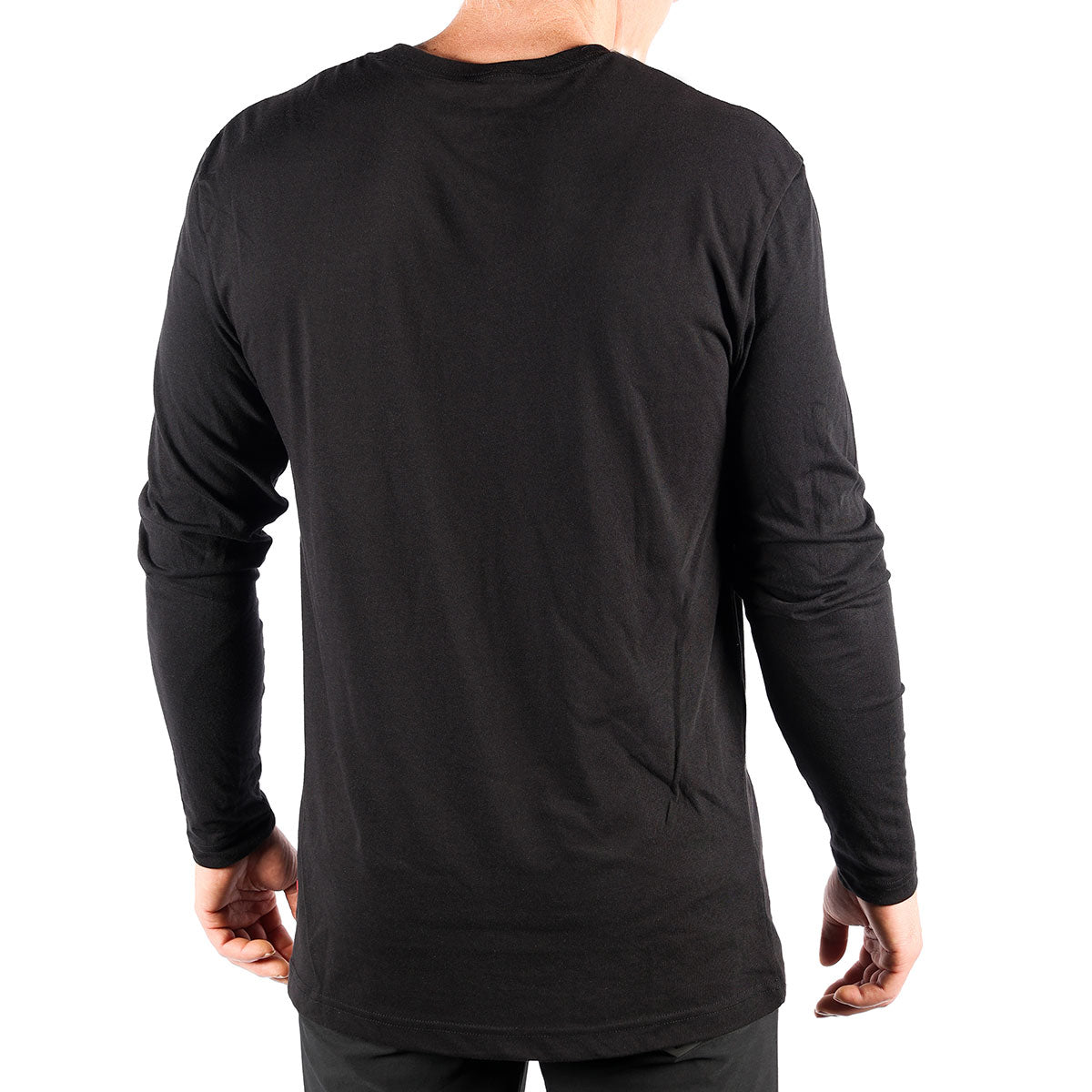 Basic Long Sleeve Tech Tee 3 Pack - Heather Gray/Black
