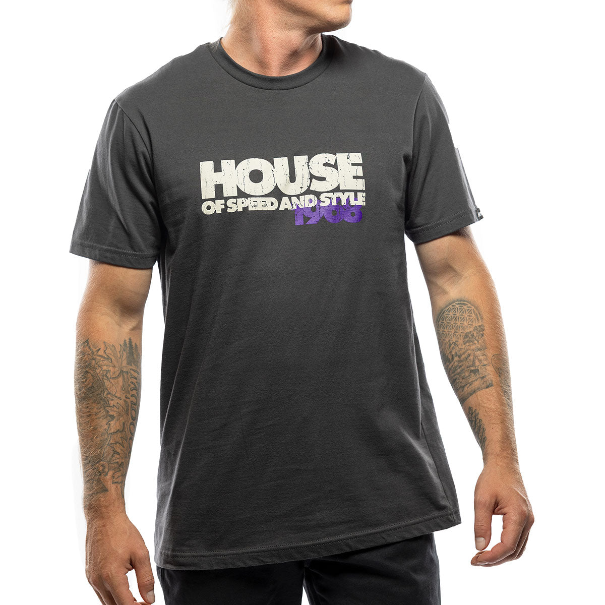The House Tee - Graphite Black