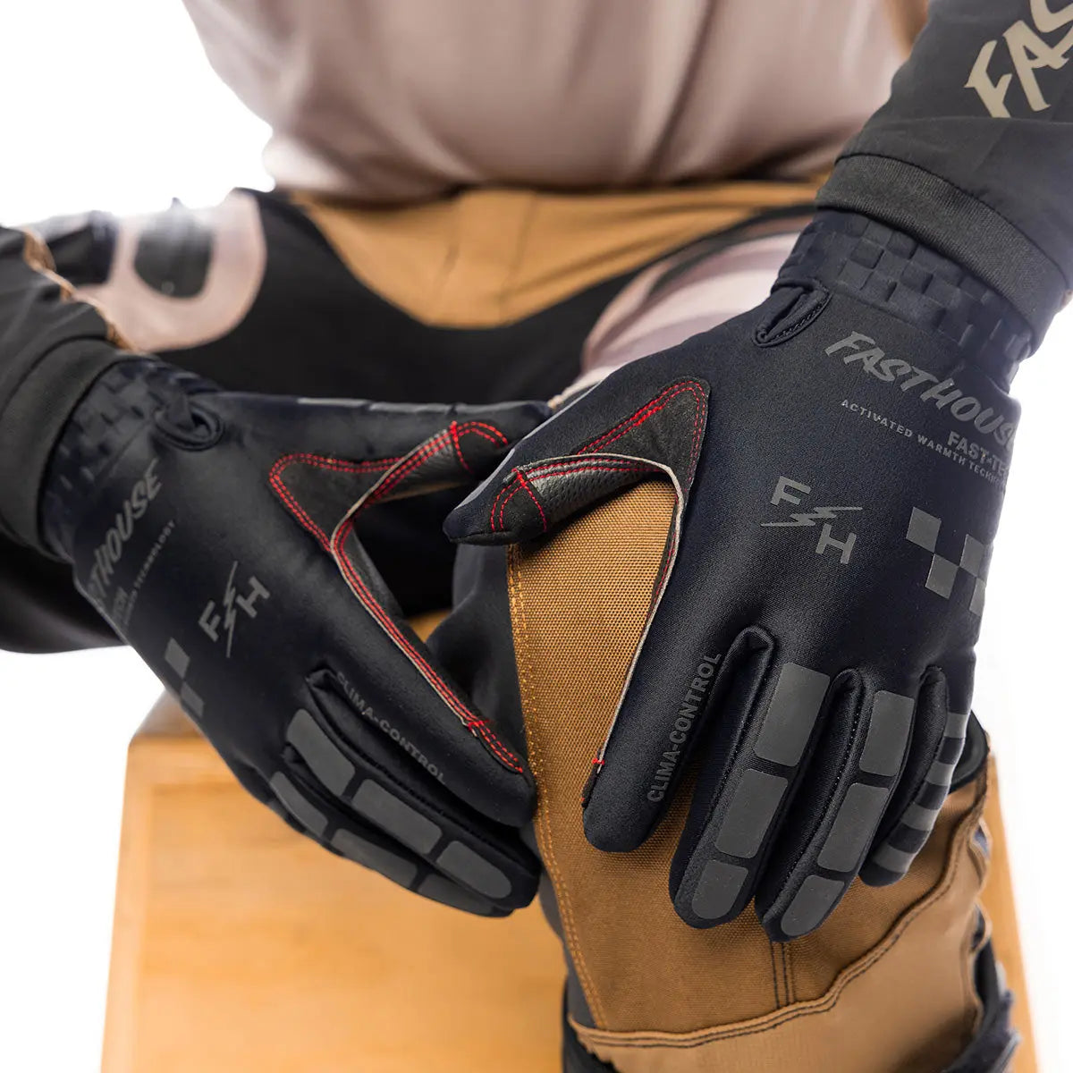 Toaster Glove - Black/Black - Fasthouse