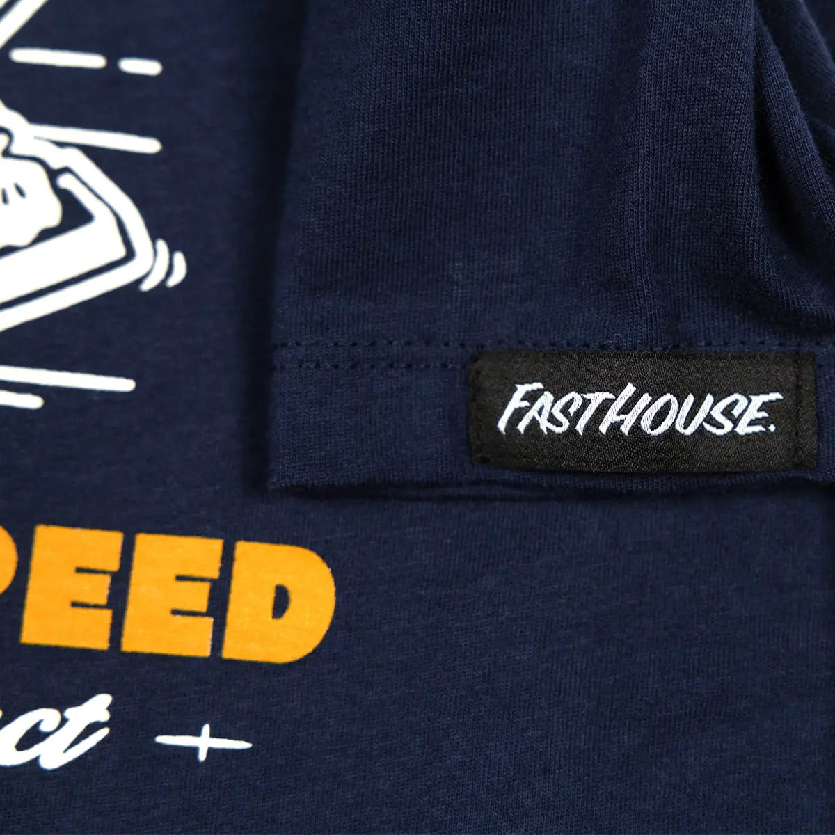 Toddler Runner Tee - Navy Fasthouse
