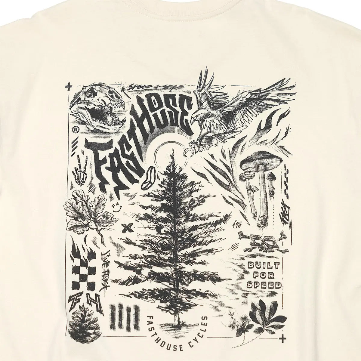Tomahawk Tee - Natural - Fasthouse