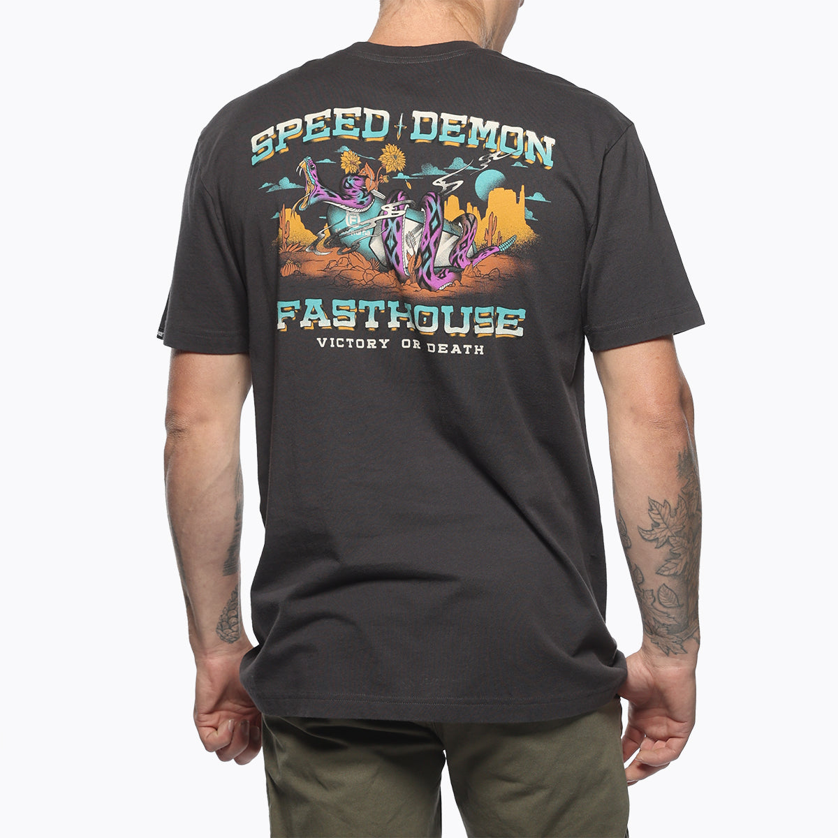 Treader Tee - Washed Black