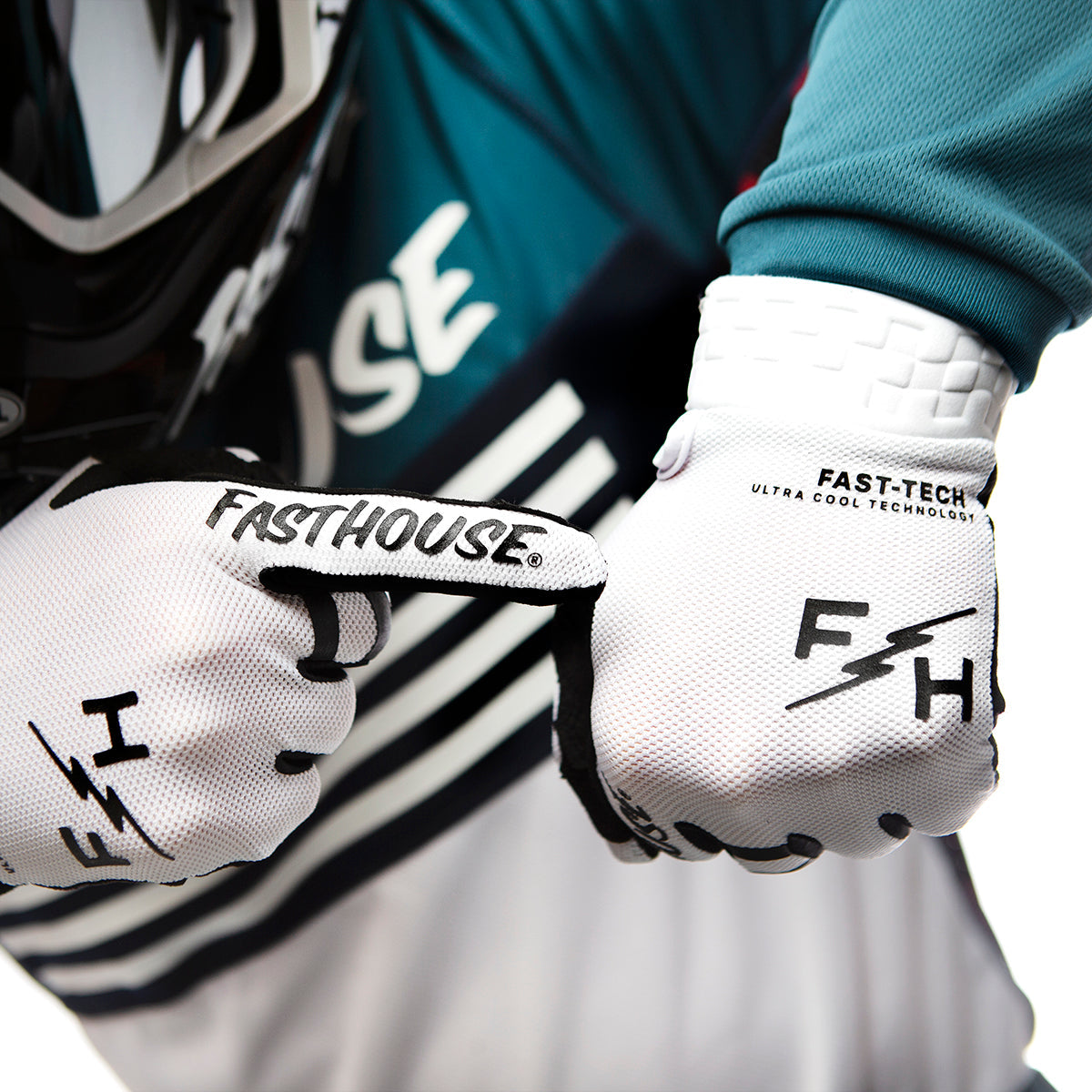 Vapor Glove - White/Black Fasthouse