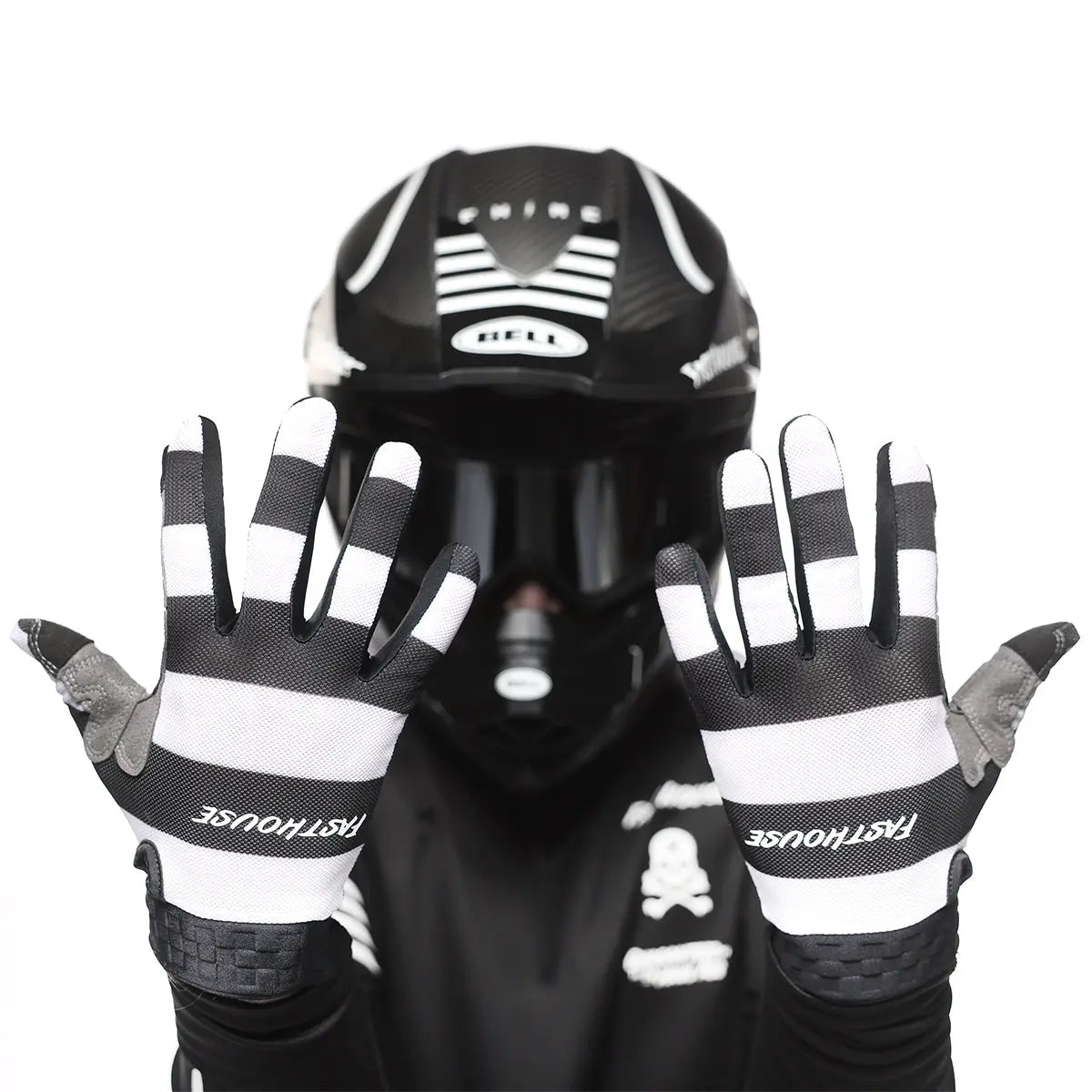 Vapor Jail Bird Glove - Black/White