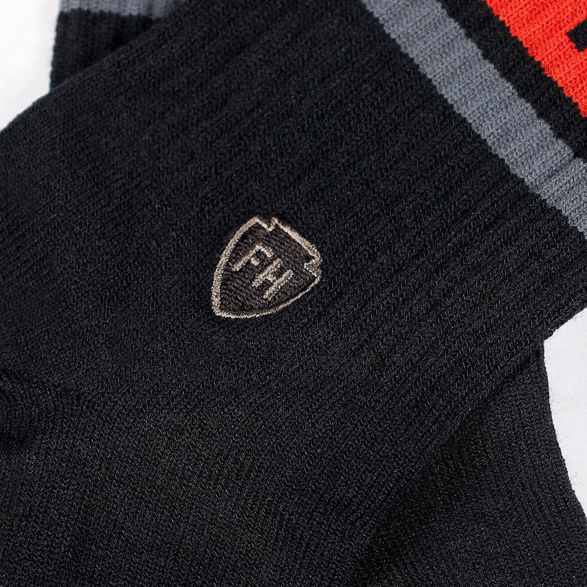 Vector Performance Crew Sock - Black
