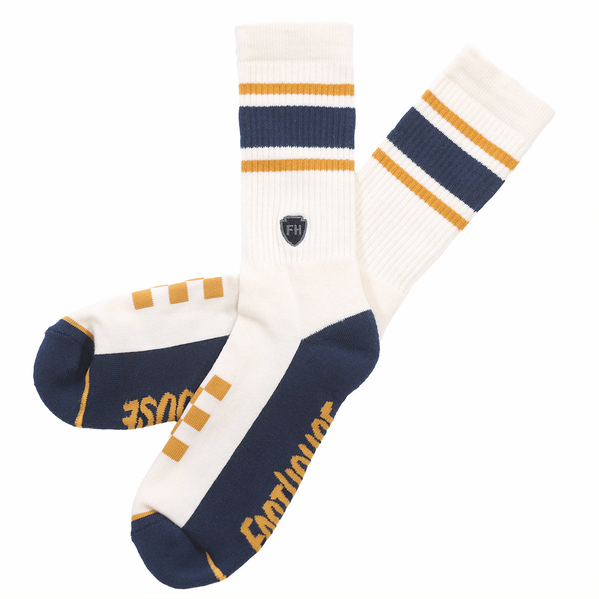 Venice Sock - Off-White/Midnight Navy