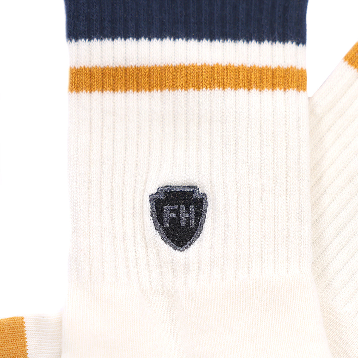 Venice Sock - Off-White/Midnight Navy