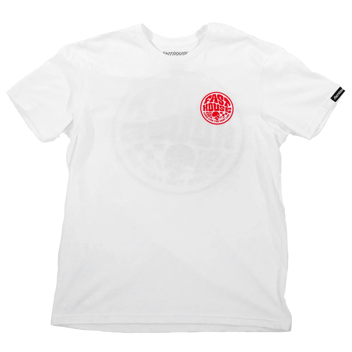 Waxed Tee - White