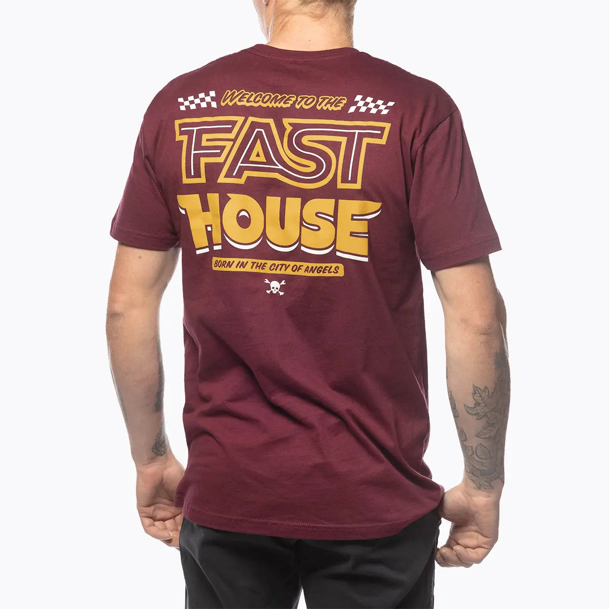 Weekend Tee - Maroon - Fasthouse