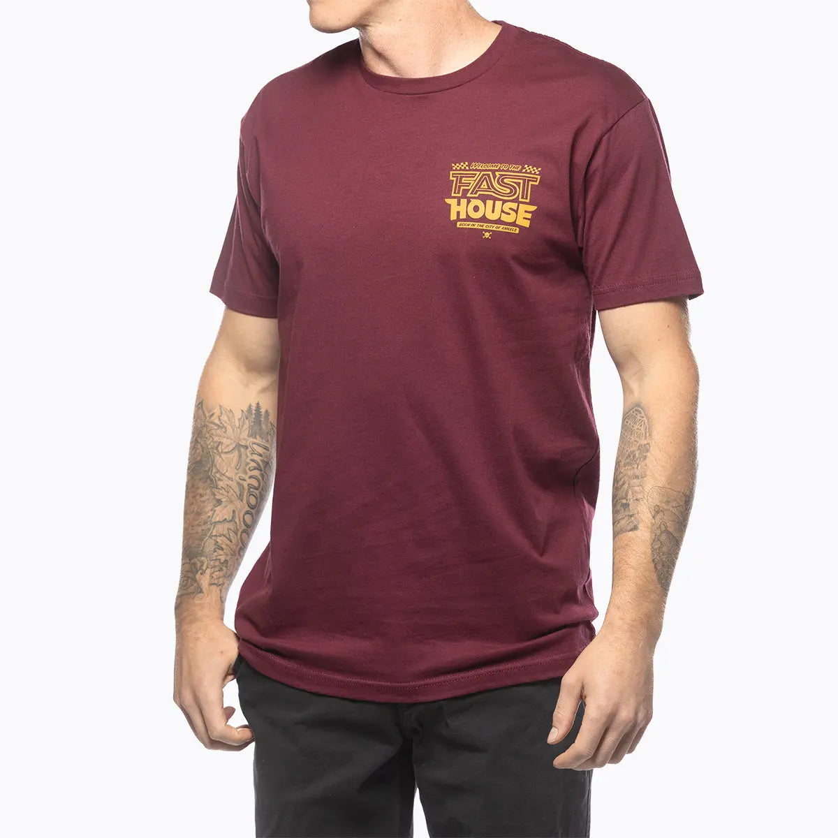Weekend Tee - Maroon - Fasthouse