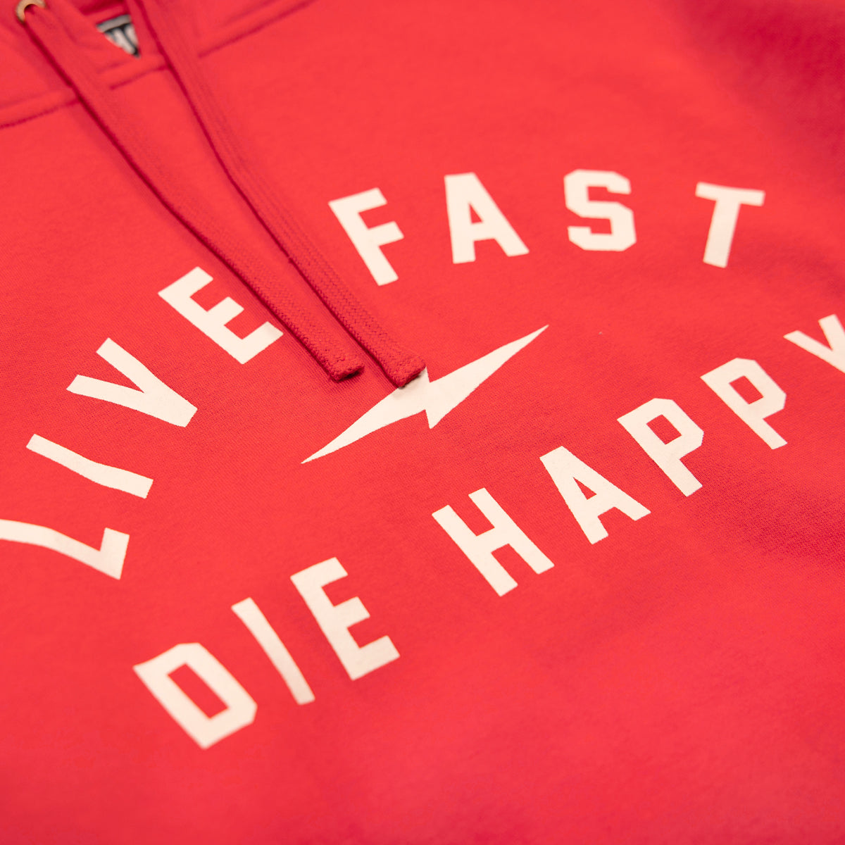 Wired Hooded Pullover - Red
