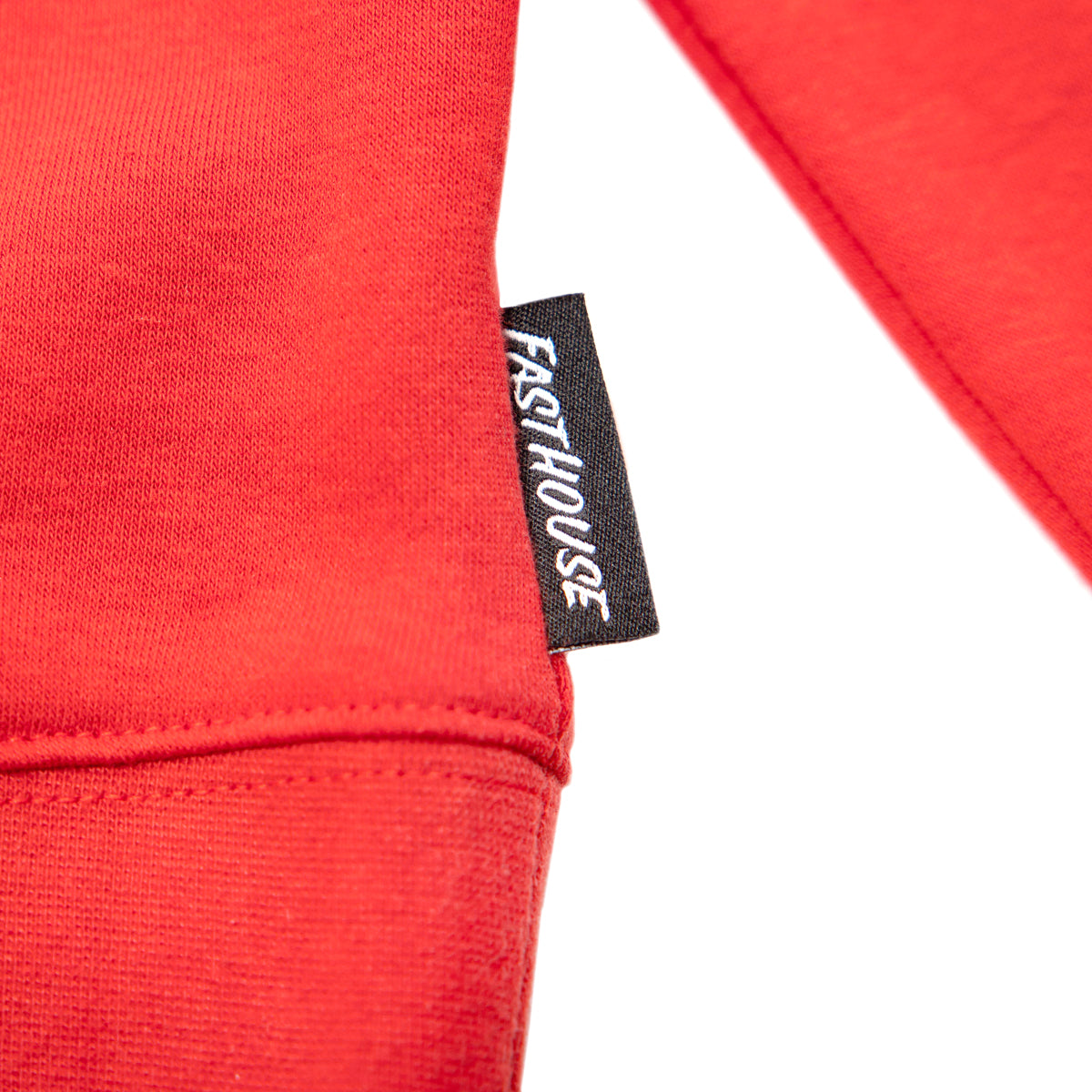 Wired Hooded Pullover - Red