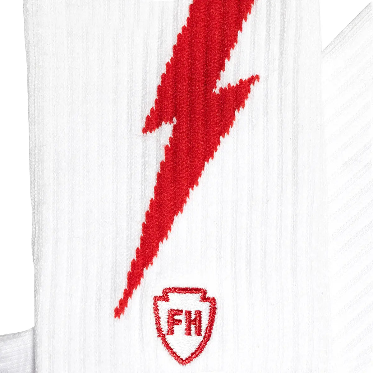 Wired Sock - White/Red - Fasthouse