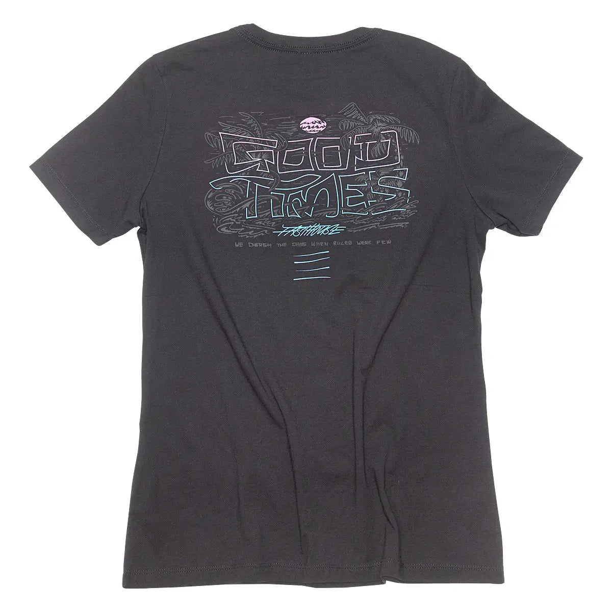 Shadow Palms Women's Tee - Black - Fasthouse