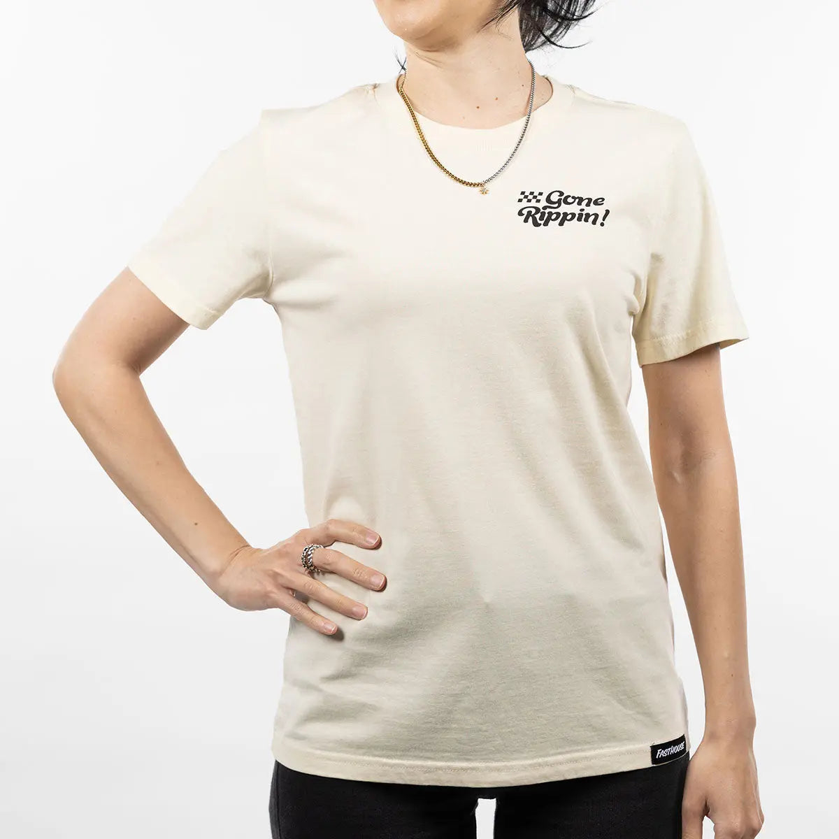 Womens Idyll Tee - Natural Fasthouse