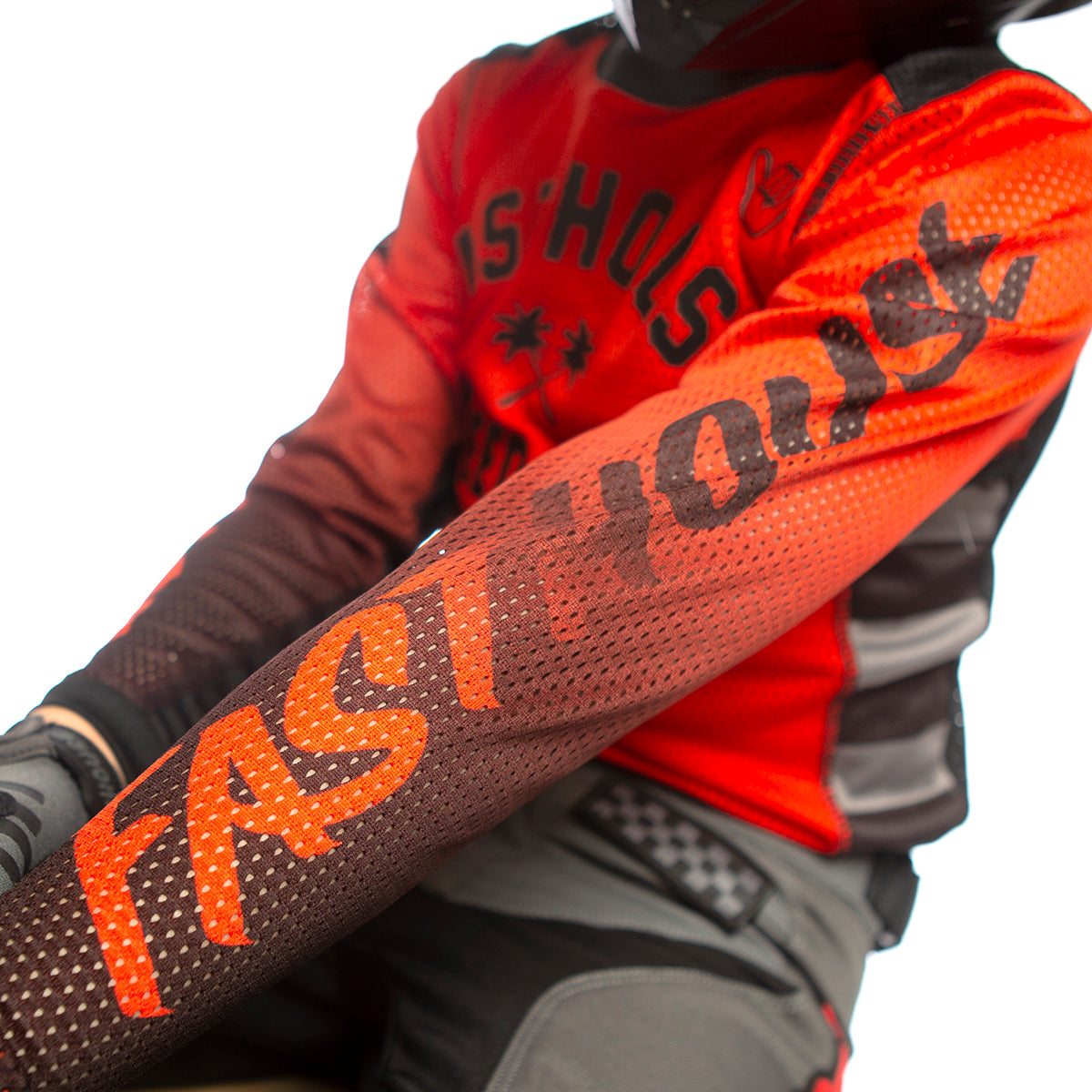 A/C Grindhouse Asher Youth Jersey - Infrared/Black closeout