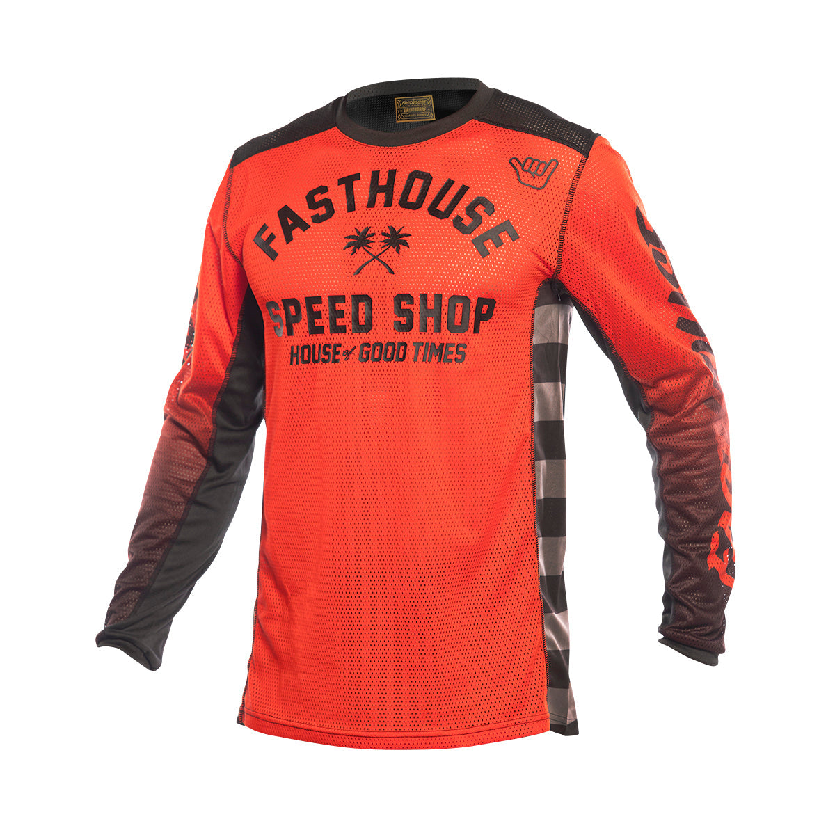 A/C Grindhouse Asher Youth Jersey - Infrared/Black closeout