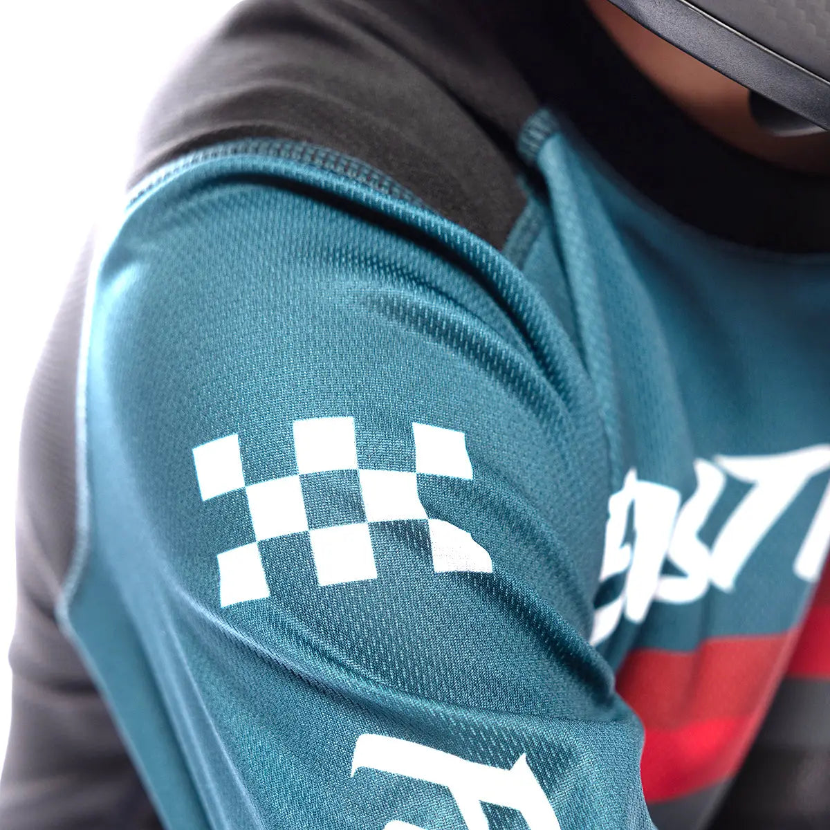 Carbon Force Youth Jersey - Teal - Fasthouse