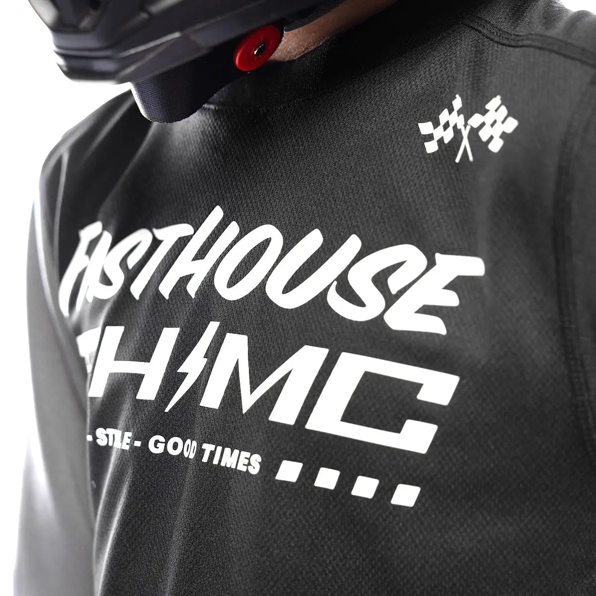 Carbon Method Youth Jersey - Black/Gray - Fasthouse