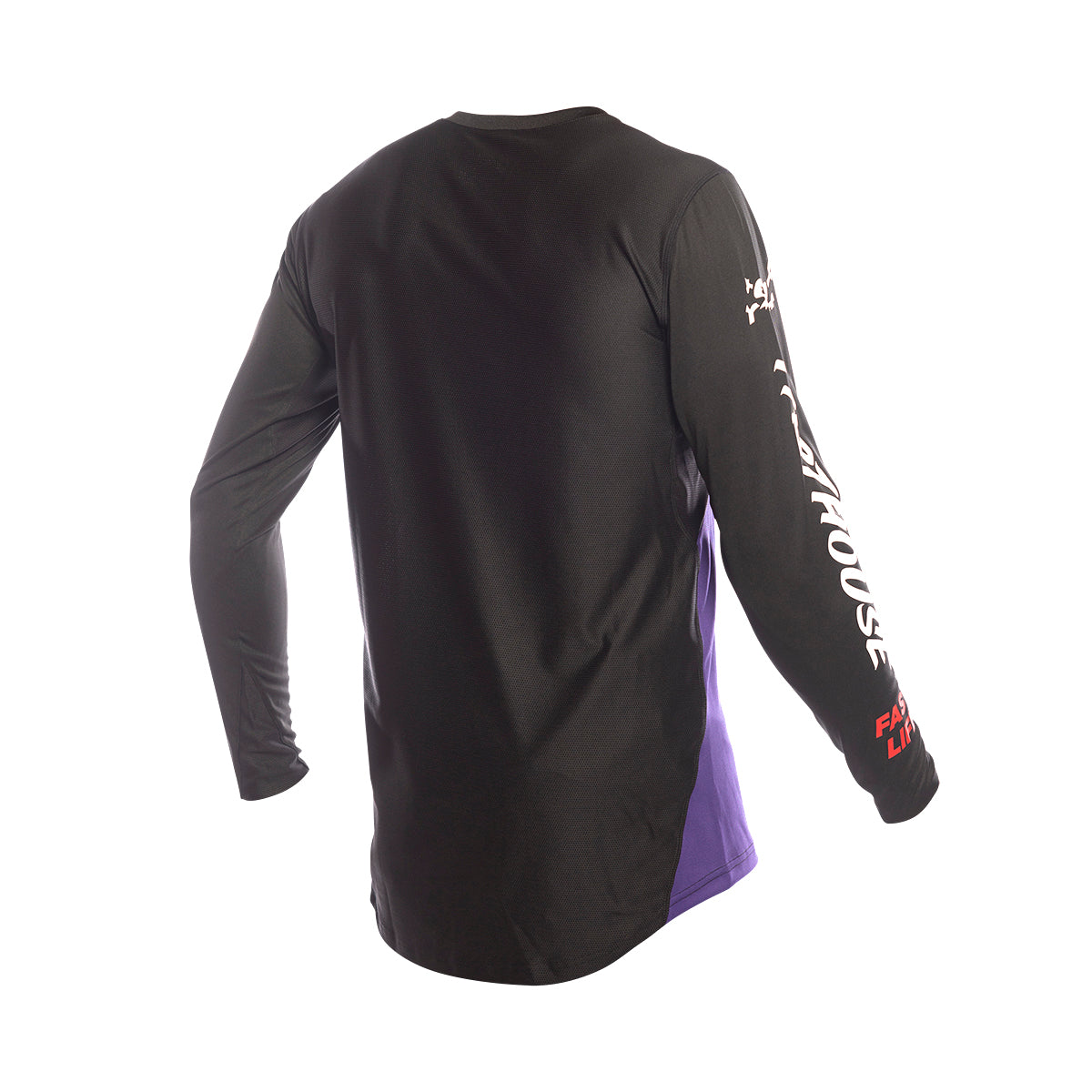 Elrod Evoke Youth Jersey - Black/Purple Fasthouse