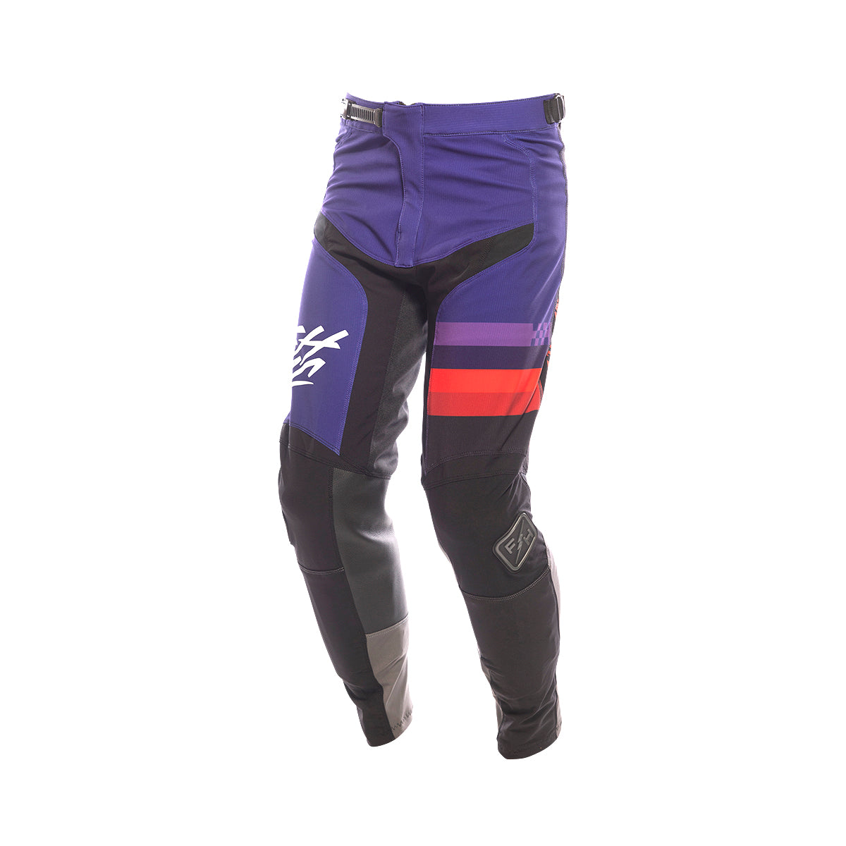 Elrod Evoke Youth Pant - Purple/Black Fasthouse