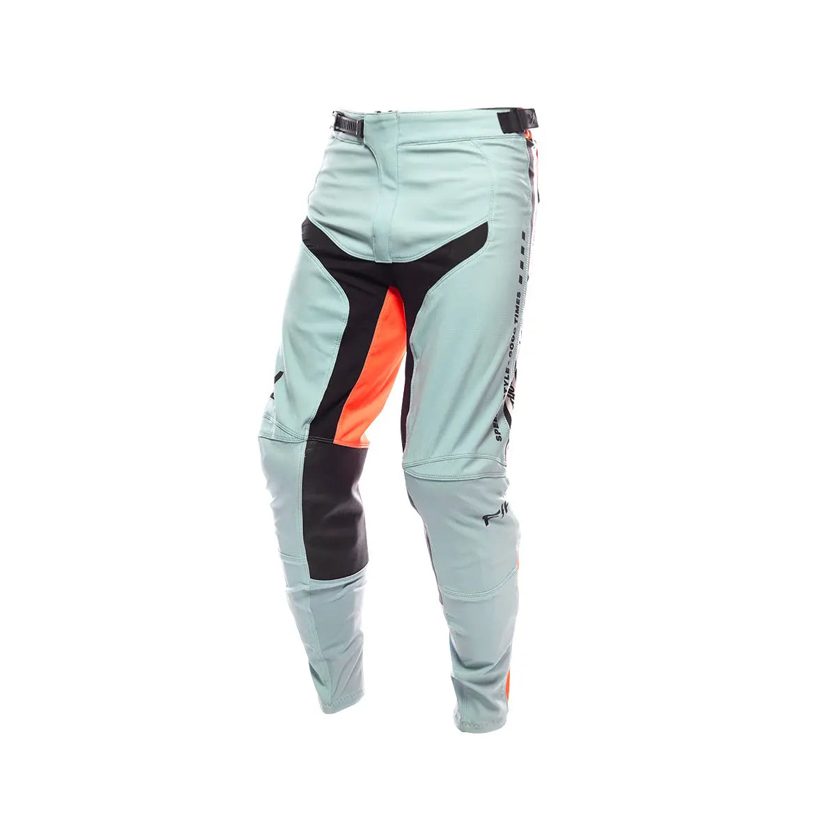 Elrod Formula Youth Pant - Oceanic Mint/Hyper Coral - Fasthouse