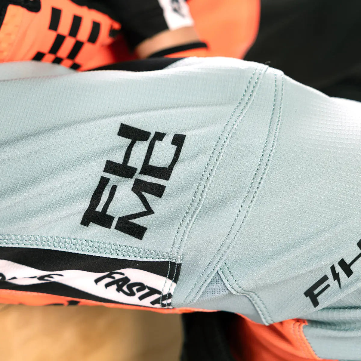 Elrod Formula Youth Pant - Oceanic Mint/Hyper Coral - Fasthouse