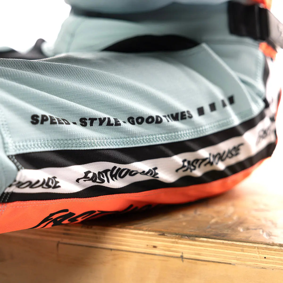 Elrod Formula Youth Pant - Oceanic Mint/Hyper Coral - Fasthouse