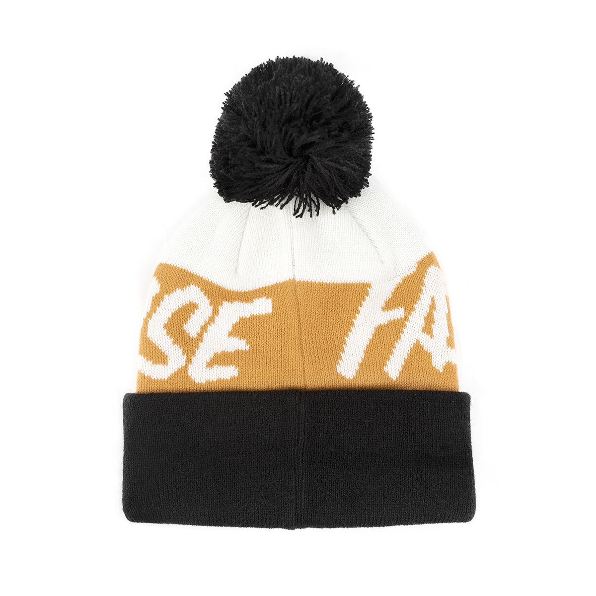 Fastball Youth Beanie - Cream/Black
