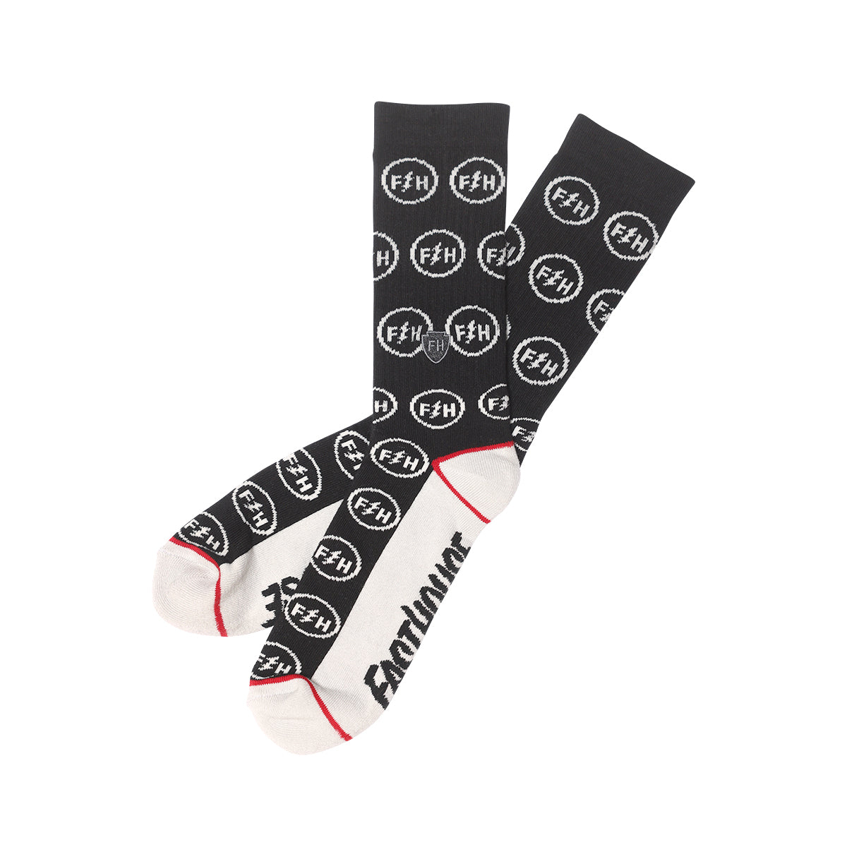 Icon Youth Sock - Black/White