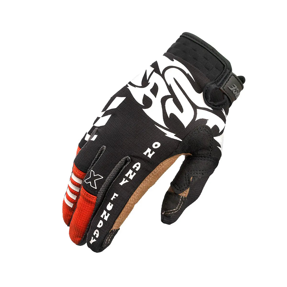 Speed Style Bereman Youth Glove - Black/Infrared - Fasthouse