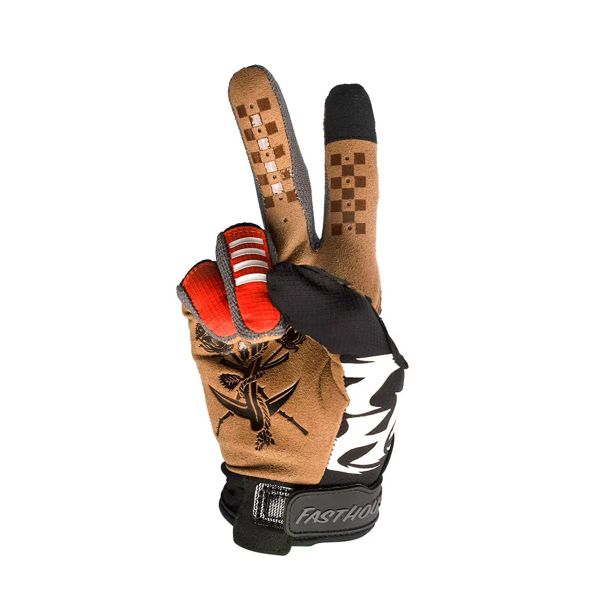 Speed Style Bereman Youth Glove - Black/Infrared - Fasthouse