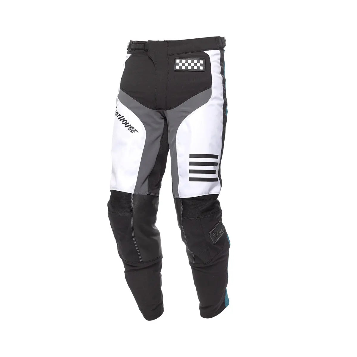 Grindhouse Mod Youth Pant - White/Black/Marine